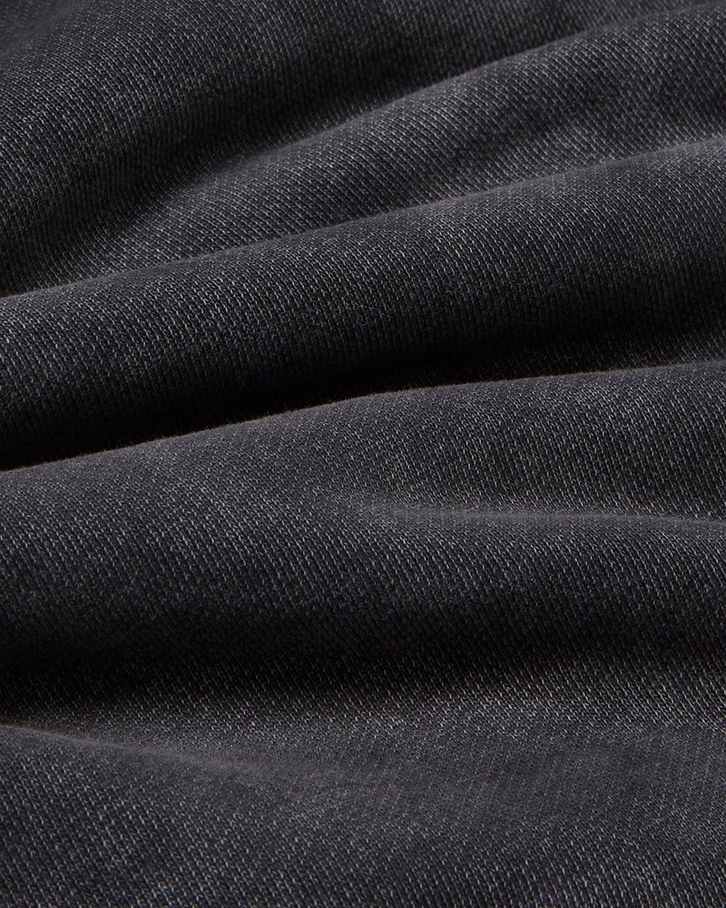 pulls ovo muskoka garment dyed full-zip hoodie black doctobre