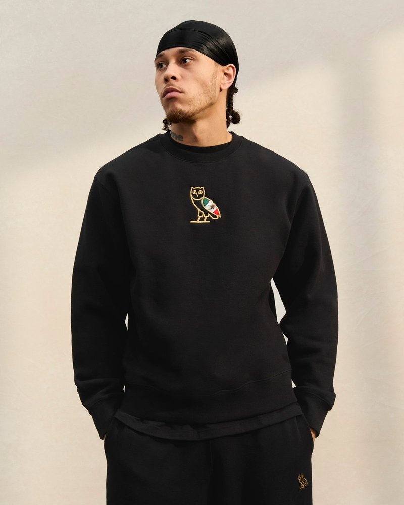 pulls ovo international mini og crewneck du mois doctobre