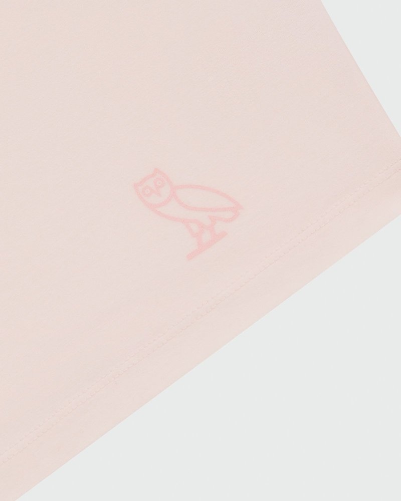 t-shirts t-shirt ovo boyfriend rose collection du mois doctobre