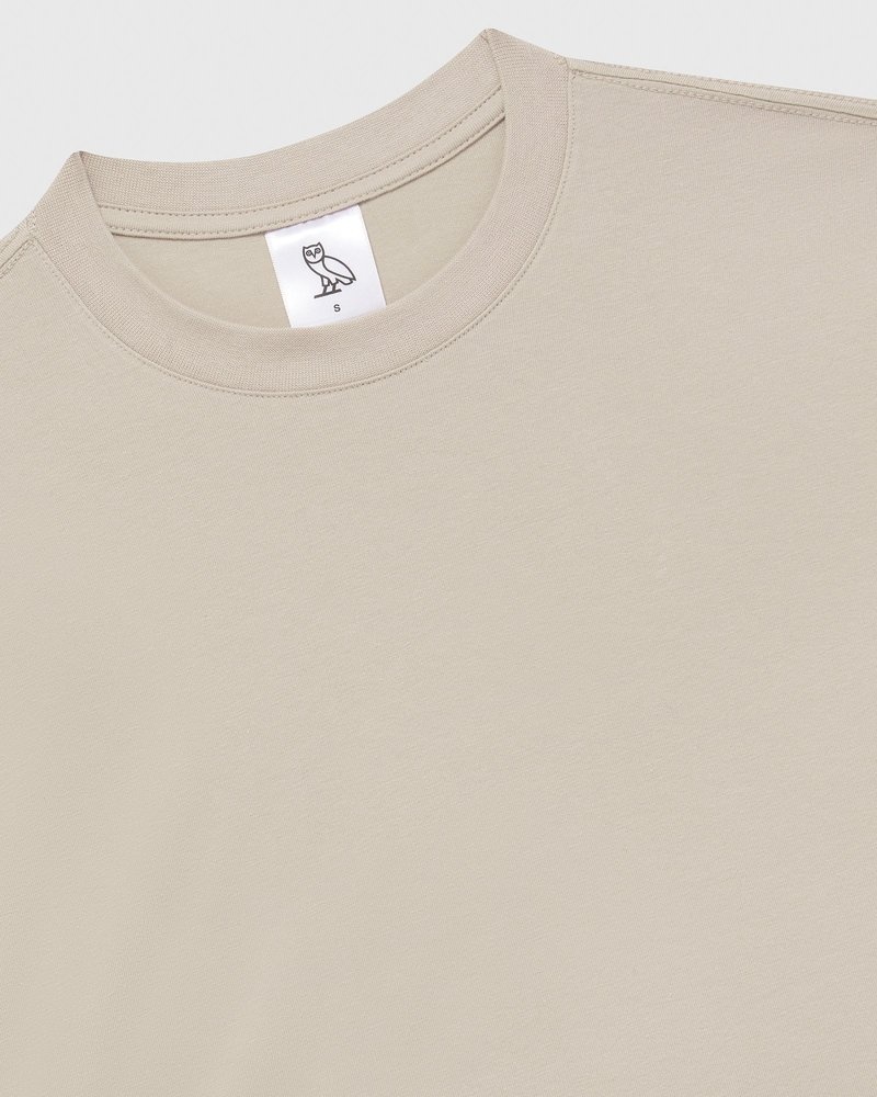 t-shirt ovo court à manches longues blanc collection octobers very own