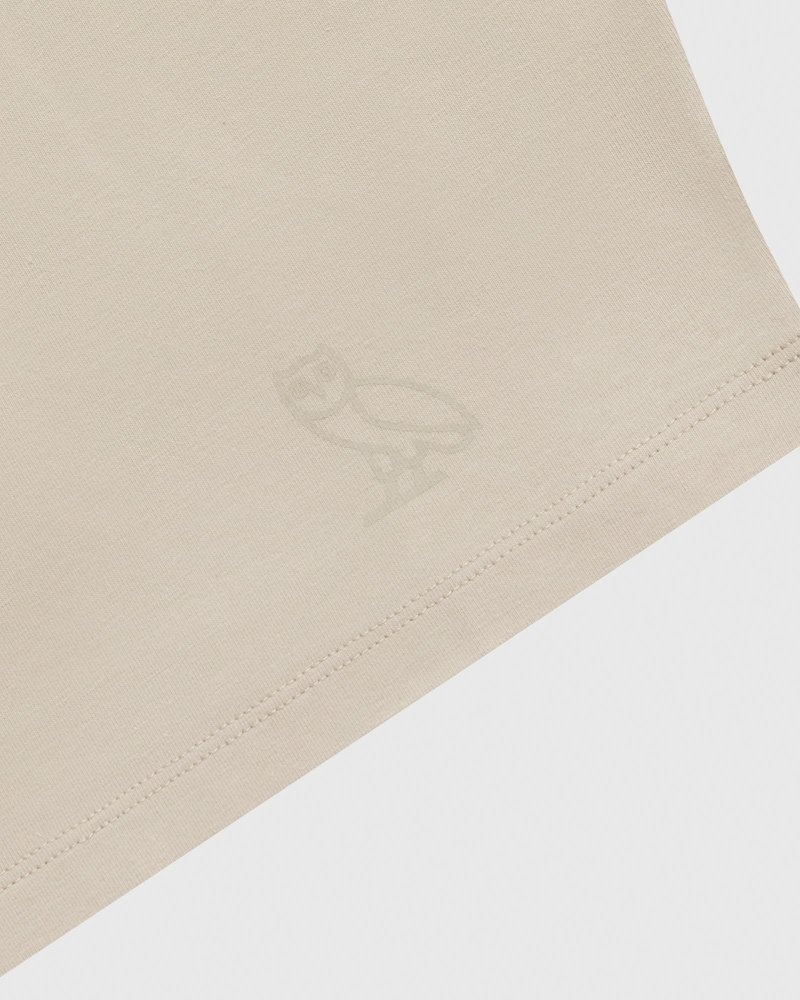 t-shirt ovo court à manches longues blanc collection octobers very own