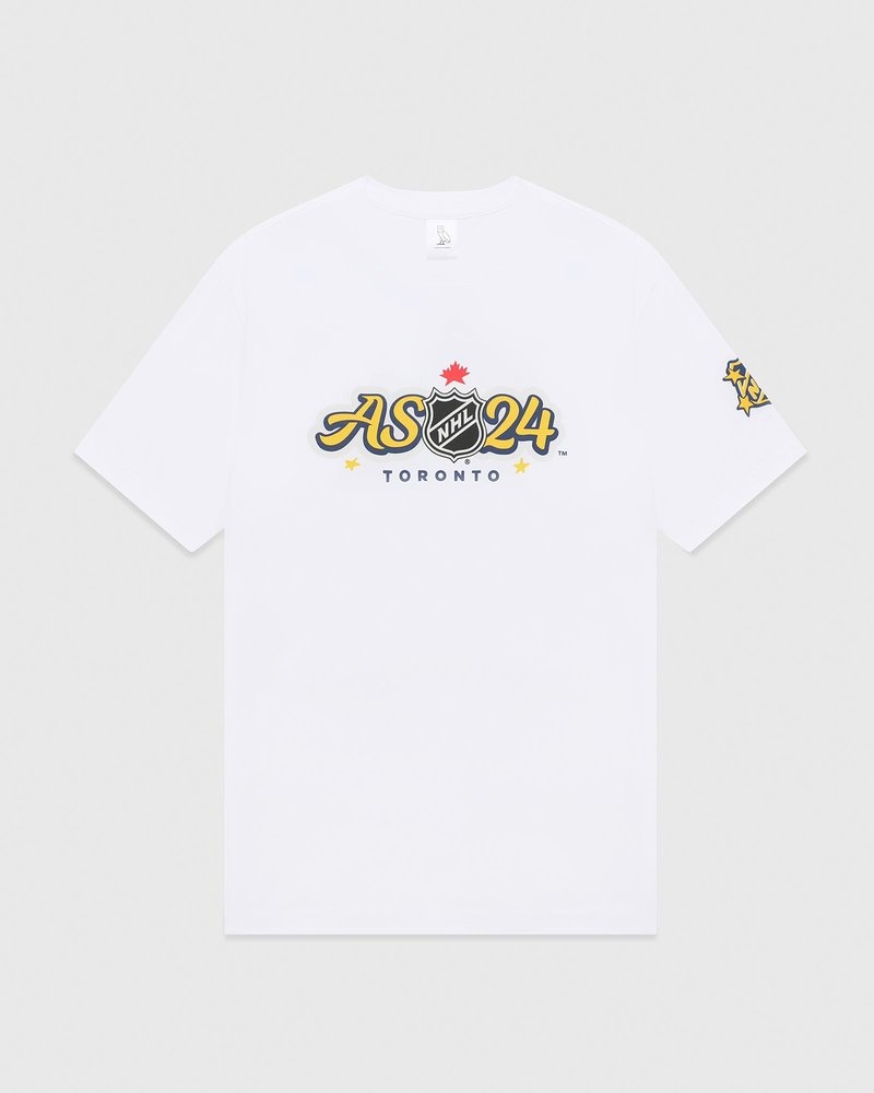 t-shirts ovo nhl all star doctobre blanc