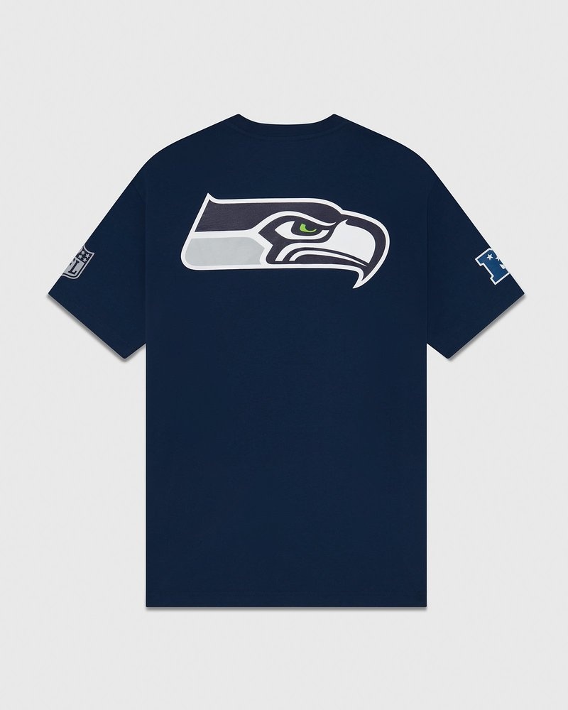 t-shirts ovo nfl seattle seahawks game day bleu édition spéciale octobre