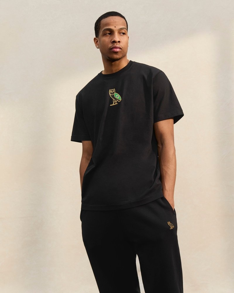 t-shirt ovo international mini og noir édition limitée doctobre