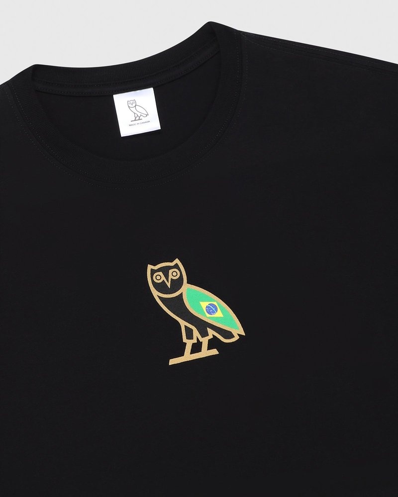 t-shirt ovo international mini og noir édition limitée doctobre