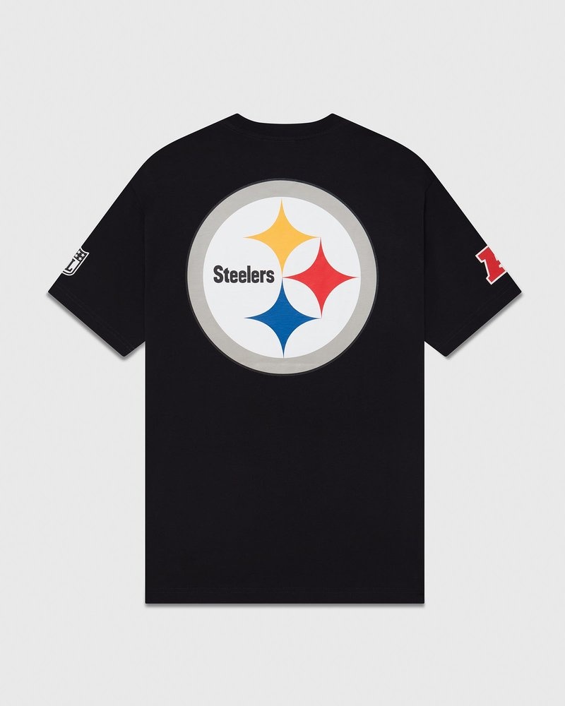 t-shirts ovo nfl pittsburgh steelers game day noirs édition limitée doctobre