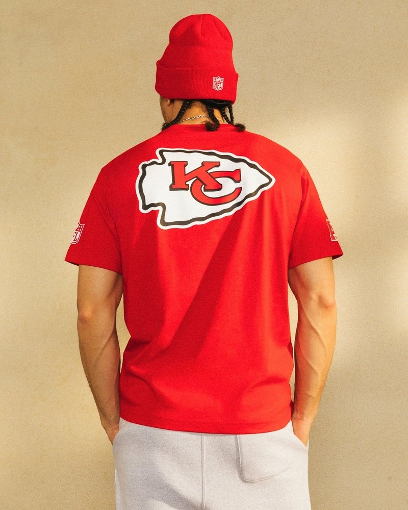 t-shirts ovo nfl kansas city chiefs game day rouges édition spéciale octobre
