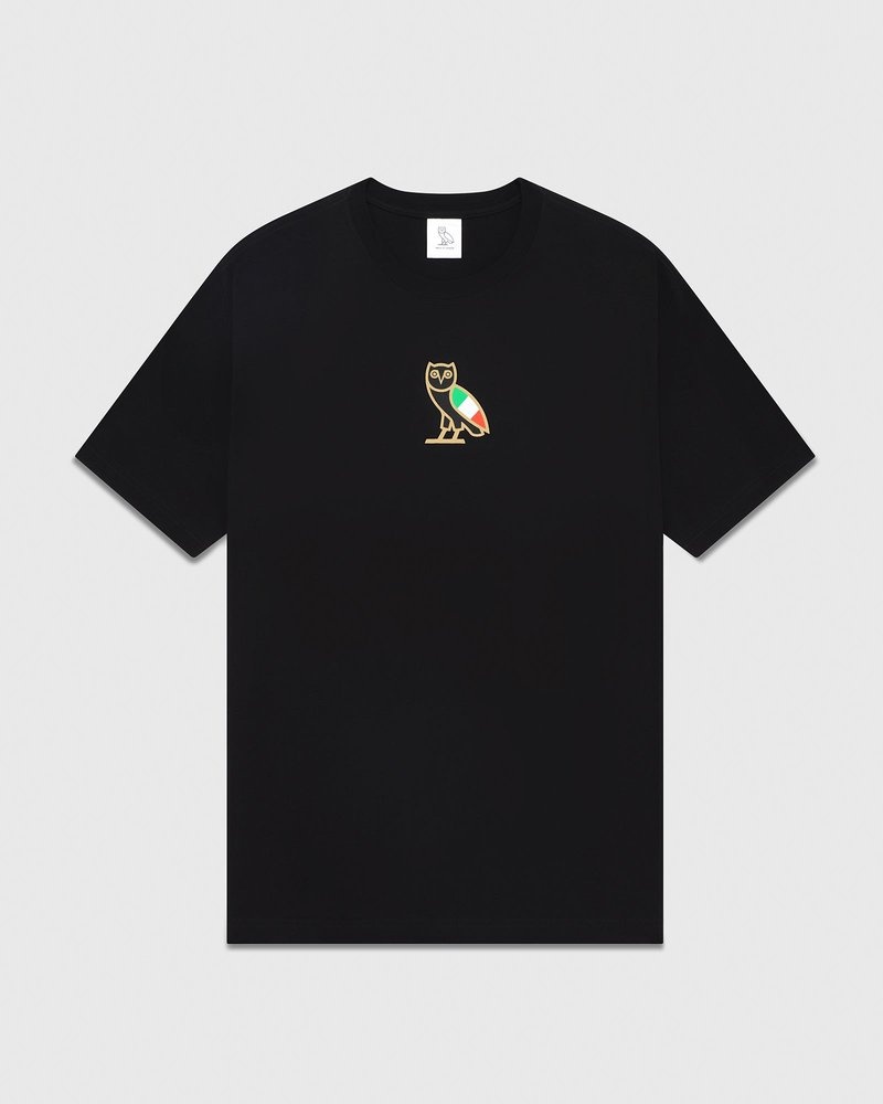 t-shirt ovo international mini og noir édition limitée doctobre