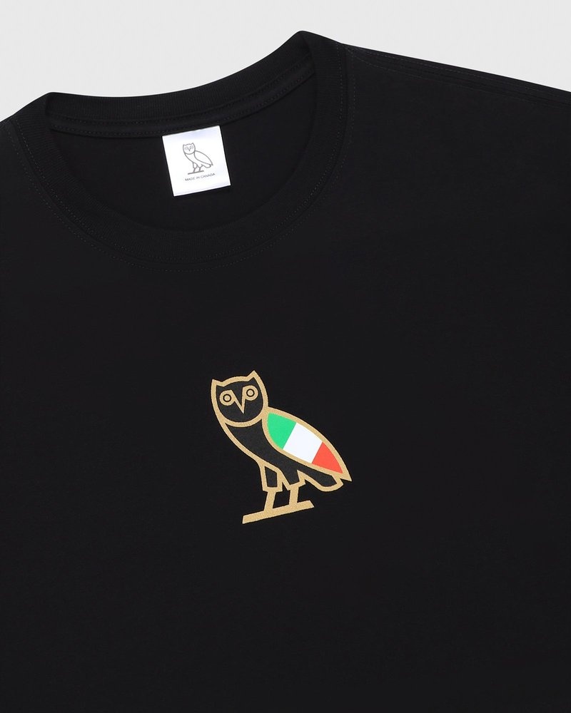 t-shirt ovo international mini og noir édition limitée doctobre