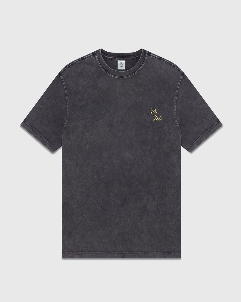 t-shirt noir ovo muskoka édition limitée doctobre teint en pièce.
