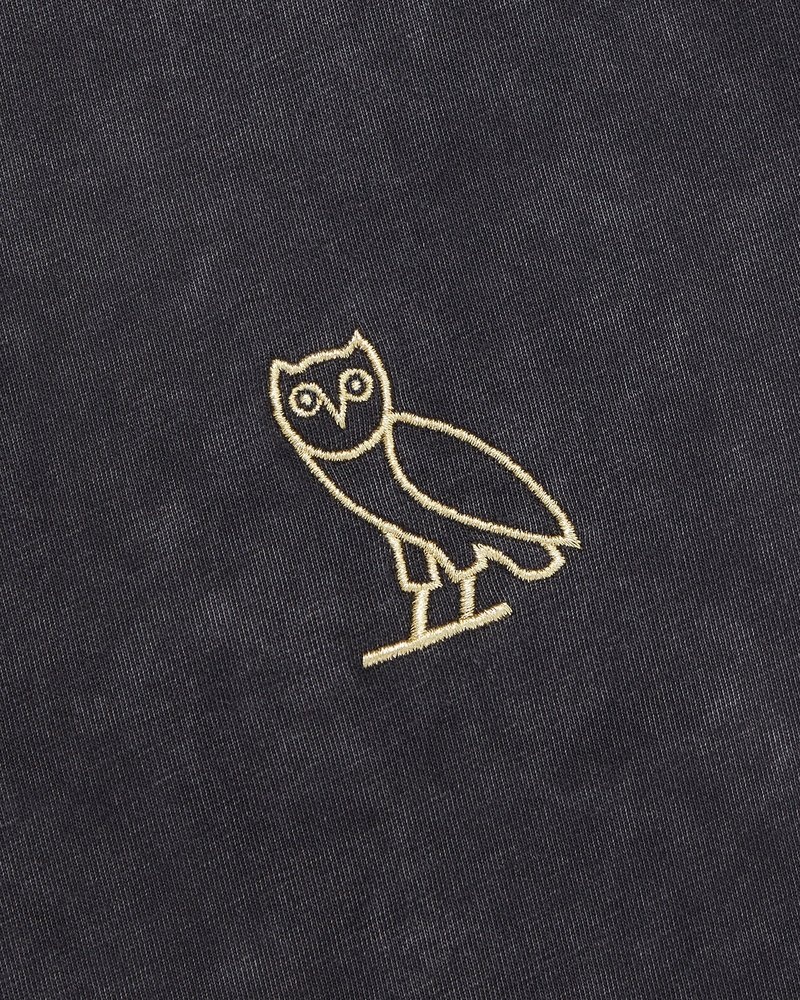 t-shirt noir ovo muskoka édition limitée doctobre teint en pièce.