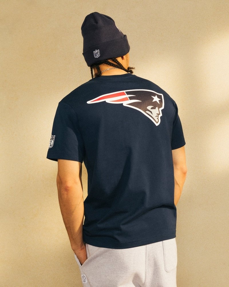 t-shirts ovo nfl new england patriots édition spéciale jour de match bleu disponible dès octobre.
