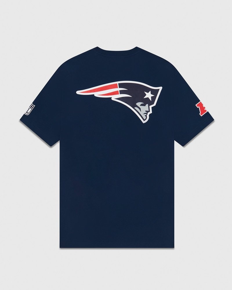 t-shirts ovo nfl new england patriots édition spéciale jour de match bleu disponible dès octobre.
