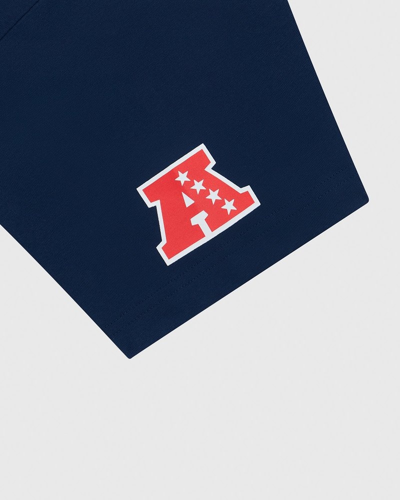 t-shirts ovo nfl new england patriots édition spéciale jour de match bleu disponible dès octobre.