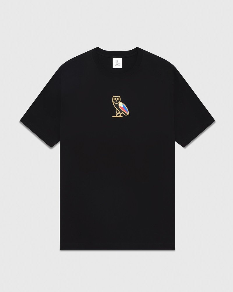 t-shirt ovo international mini og noir édition limitée doctobre
