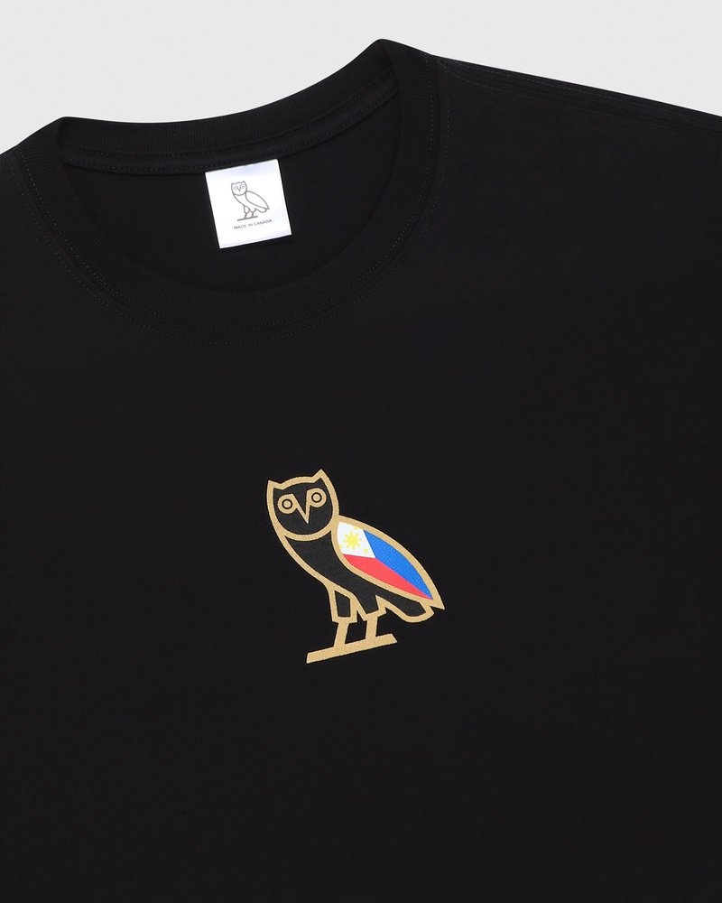 t-shirt ovo international mini og noir édition limitée doctobre