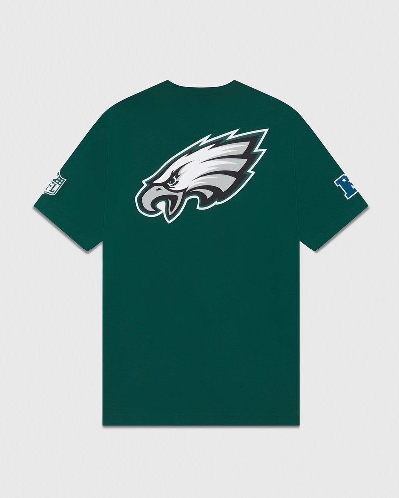 t-shirts ovo nfl philadelphia eagles game day verts édition limitée doctobre