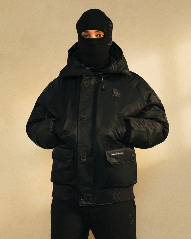 veste bomber chilliwack noire ovo canada goose collection octobre