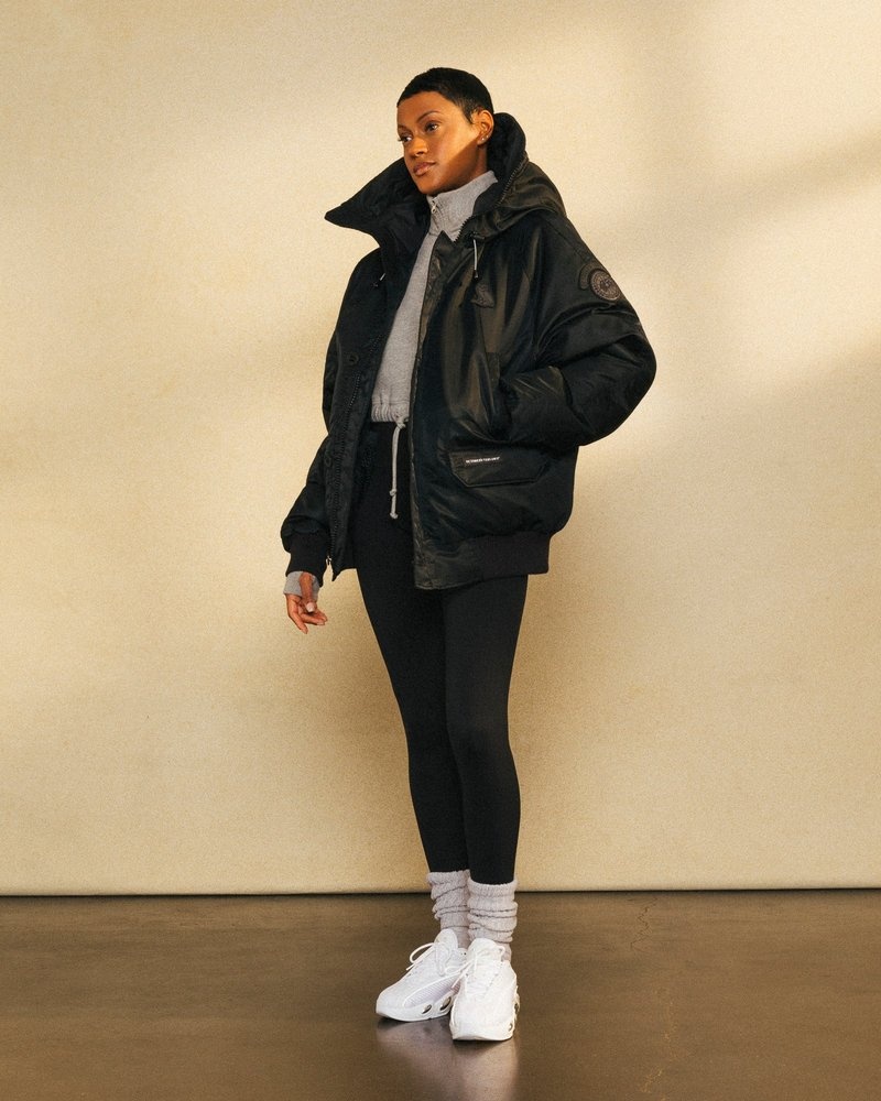 veste bomber chilliwack noire ovo canada goose collection octobre