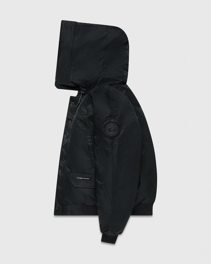 veste bomber chilliwack noire ovo canada goose collection octobre