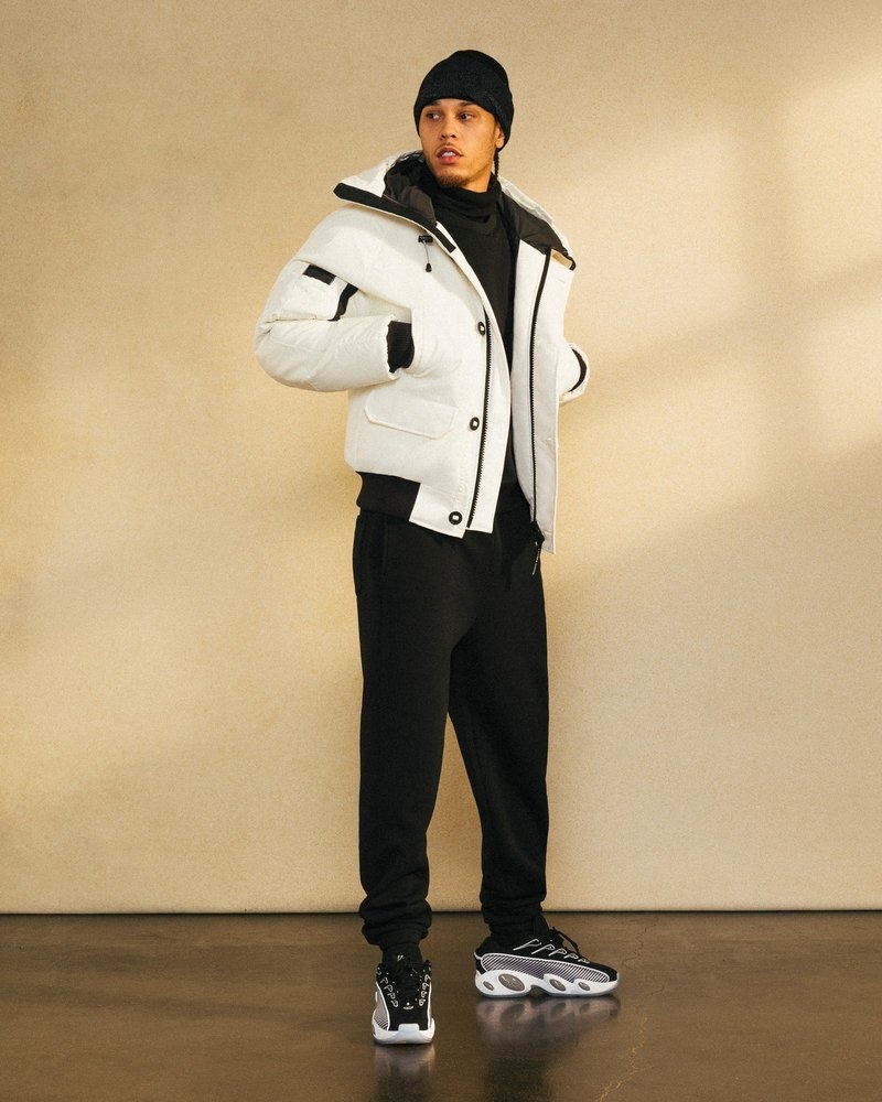 veste bomber blanche ovo canada goose chilliwack collection octobre