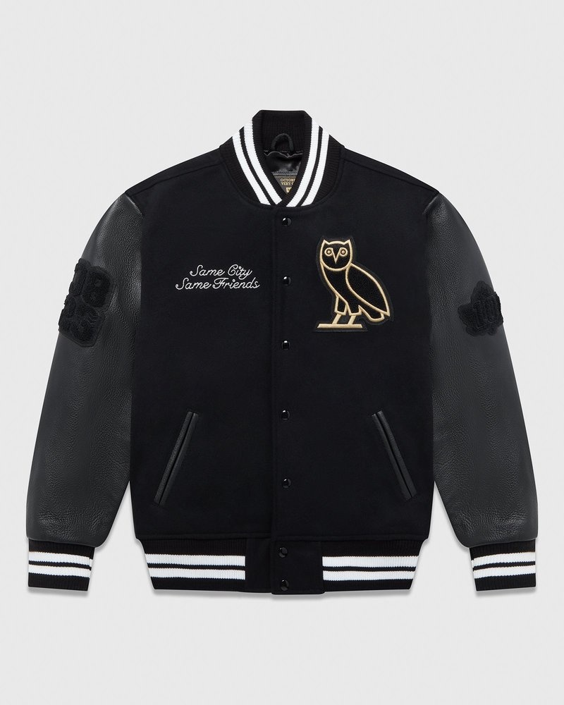 veste ovo collegiate noire collection octobers very own