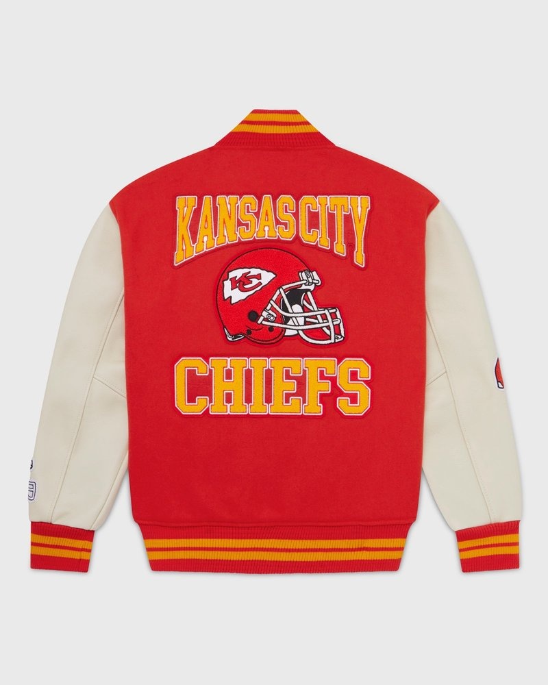 veste universitaire rouge ovo nfl kansas city chiefs collection octobers very own