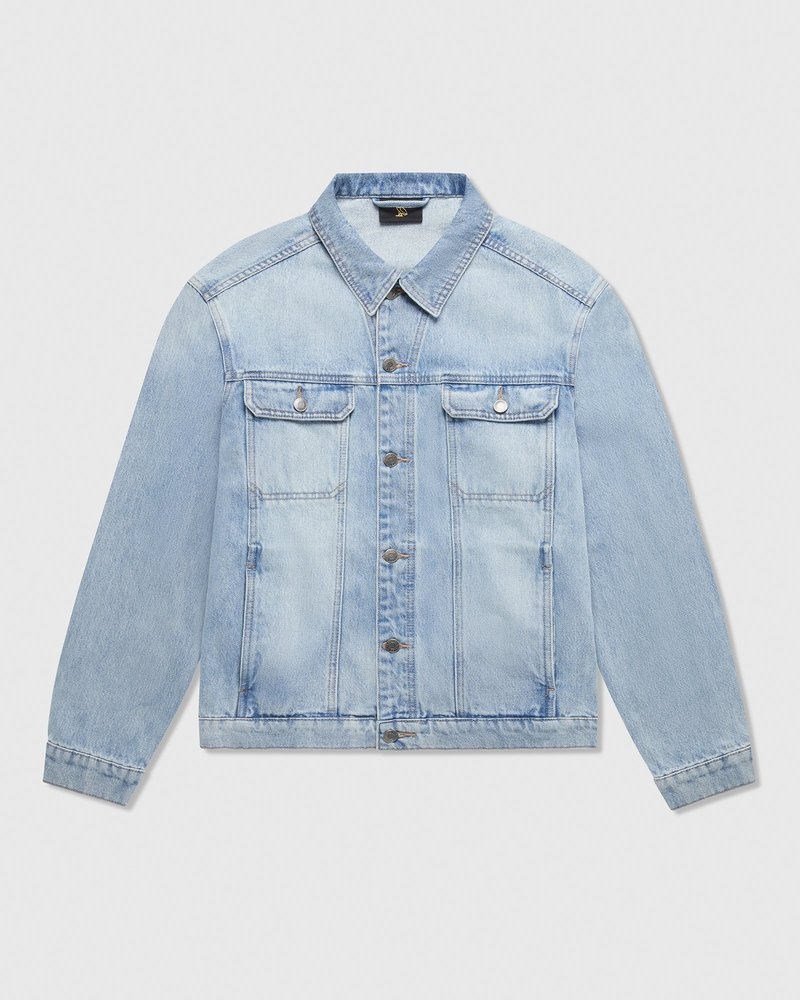 veste de camionneur ovo bleue collection doctobre