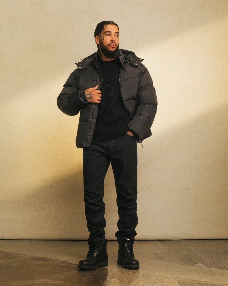 veste dextérieur ovo bounce noire collection octobers very own