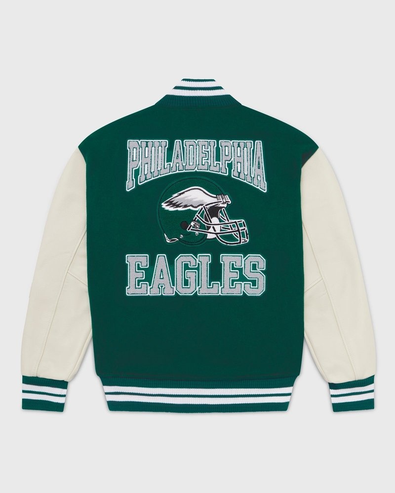 veste universitaire verte ovo nfl philadelphia eagles collection octobers very own