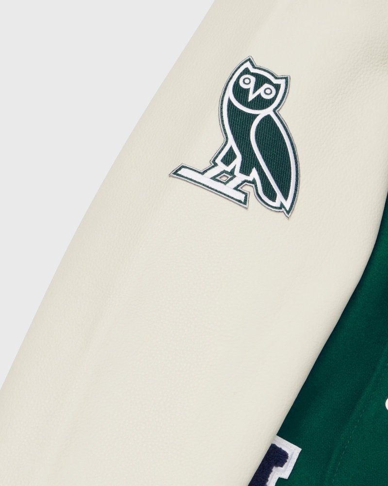veste universitaire verte ovo nfl philadelphia eagles collection octobers very own
