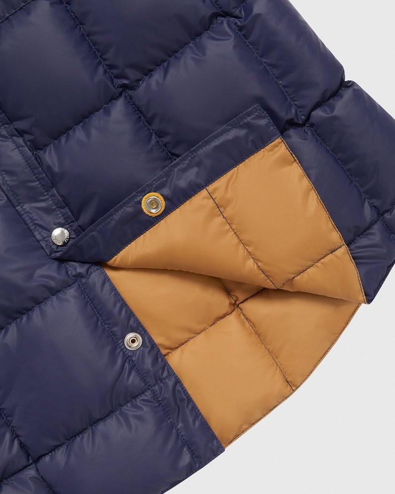 vêtements dextérieur doudoune ovo crescent down works bleu marine édition limitée octobre