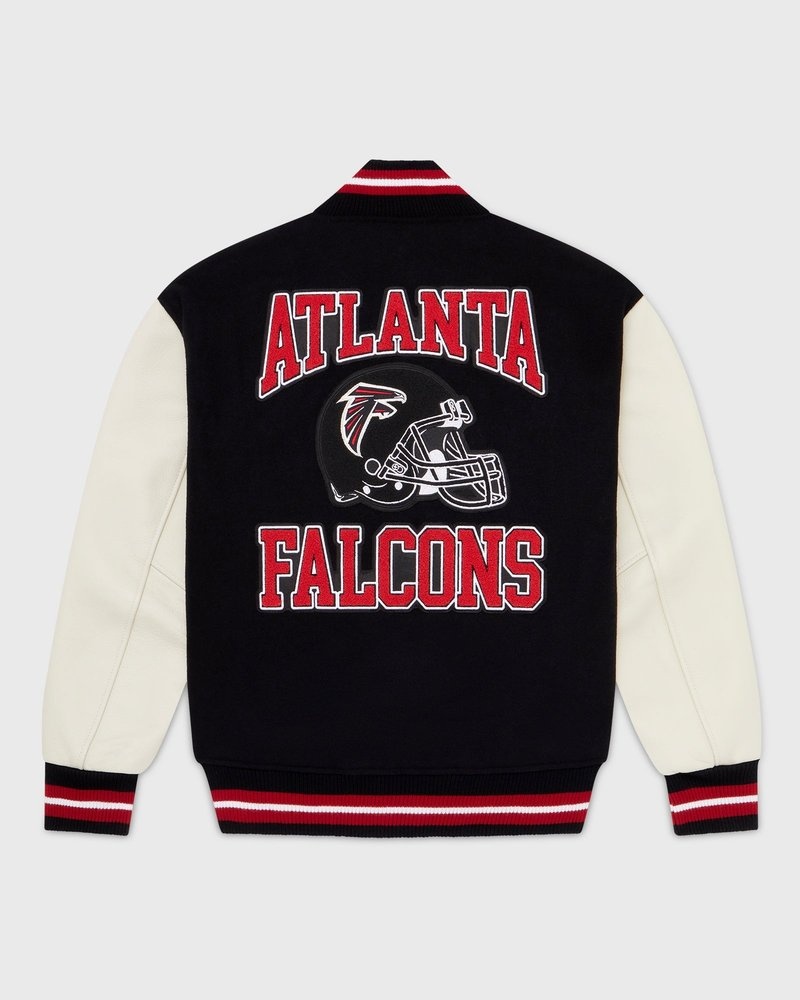 veste universitaire ovo nfl atlanta falcons noire collection octobers very own