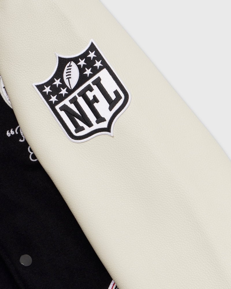 veste universitaire ovo nfl atlanta falcons noire collection octobers very own
