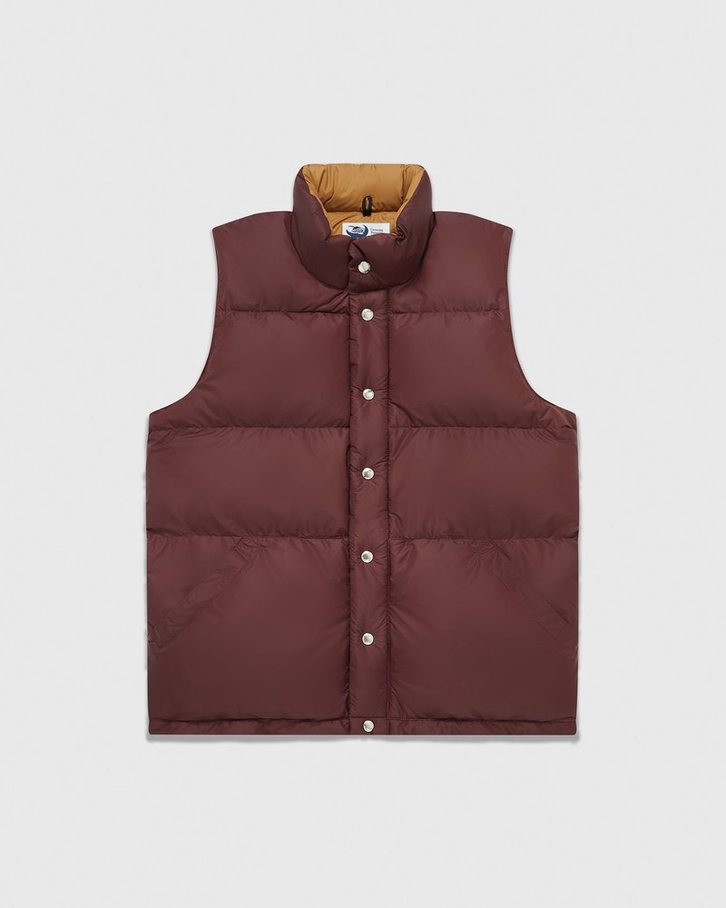 vêtements dextérieur octobers very own ovo crescent down works gilet italien vin
