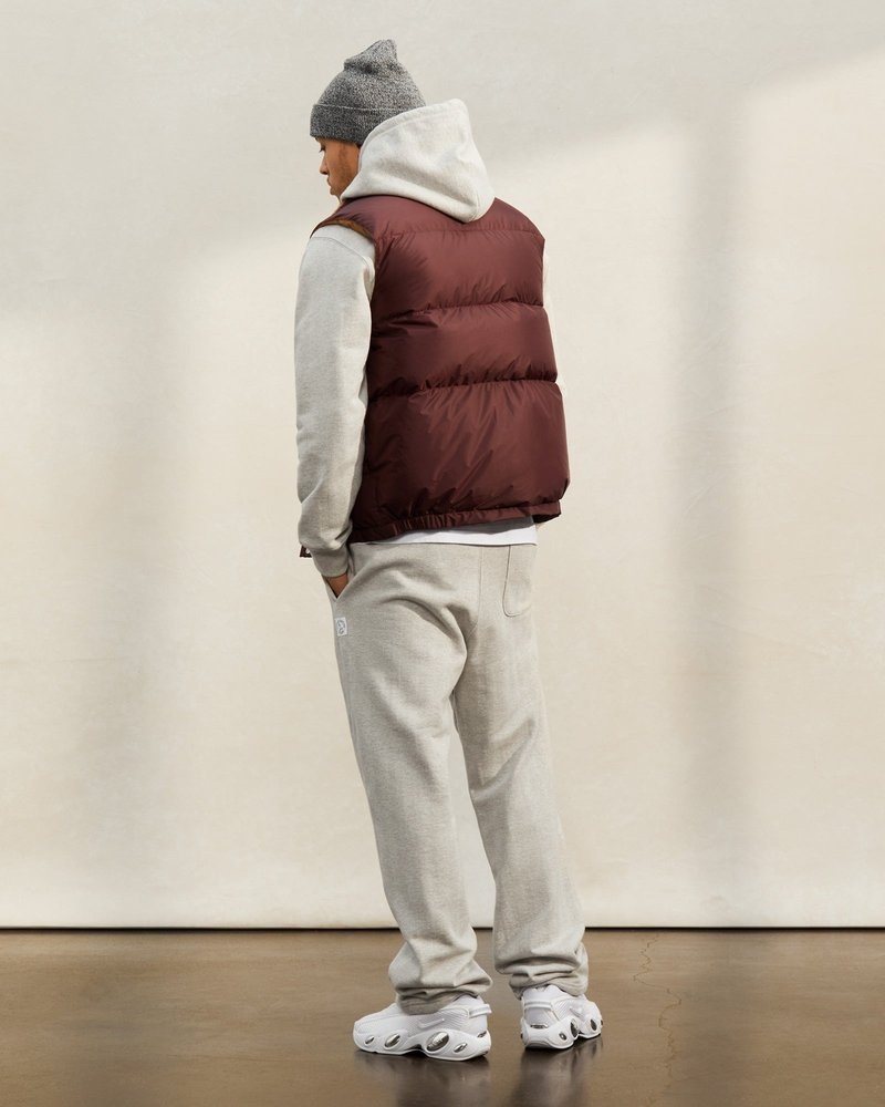 vêtements dextérieur octobers very own ovo crescent down works gilet italien vin