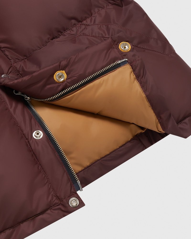 vêtements dextérieur octobers very own ovo crescent down works gilet italien vin