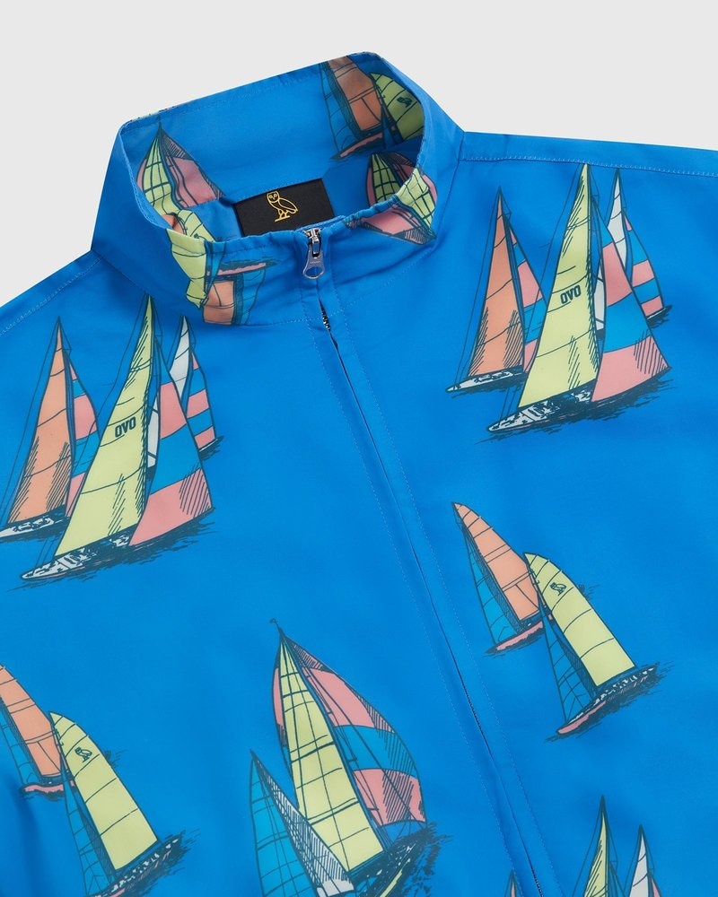 veste dextérieur octobers very own ovo regatta bleu royal