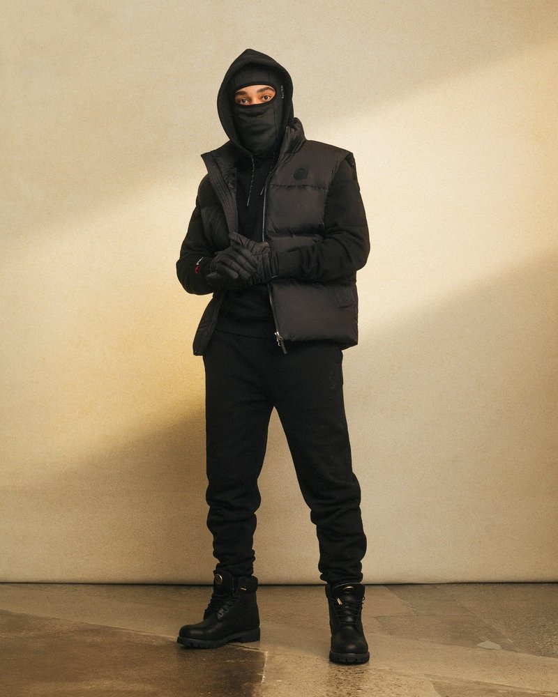 gilet sans manches ovo bounce noir collection octobers very own