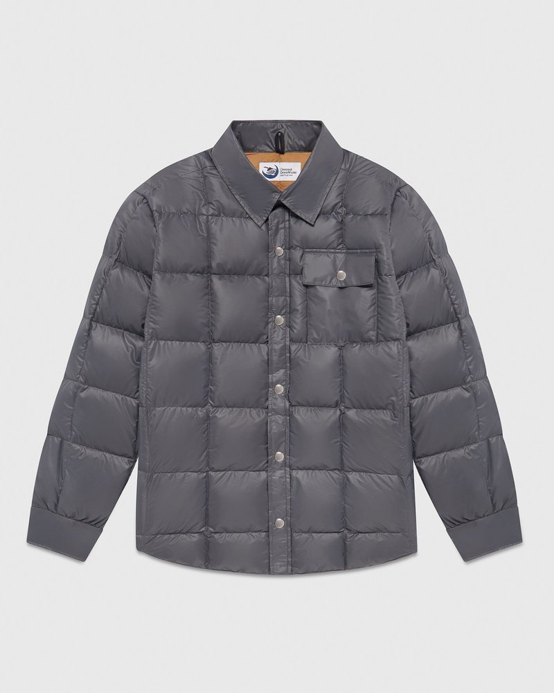 vêtements dextérieur doudoune ovo crescent down works grise collection octobers very own