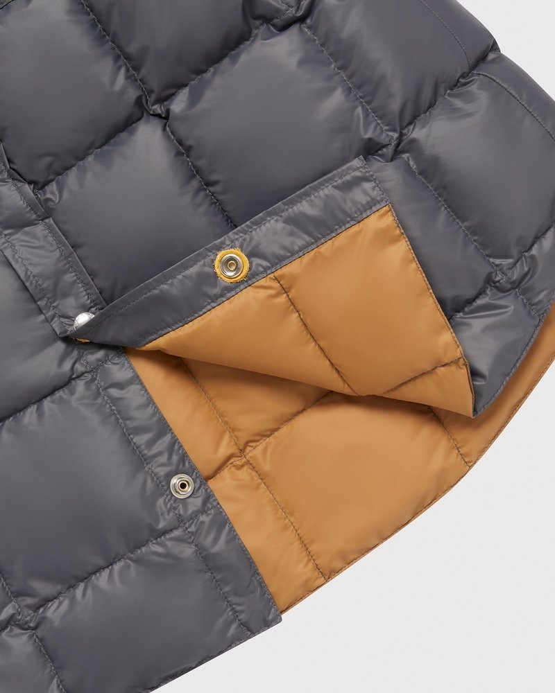 vêtements dextérieur doudoune ovo crescent down works grise collection octobers very own