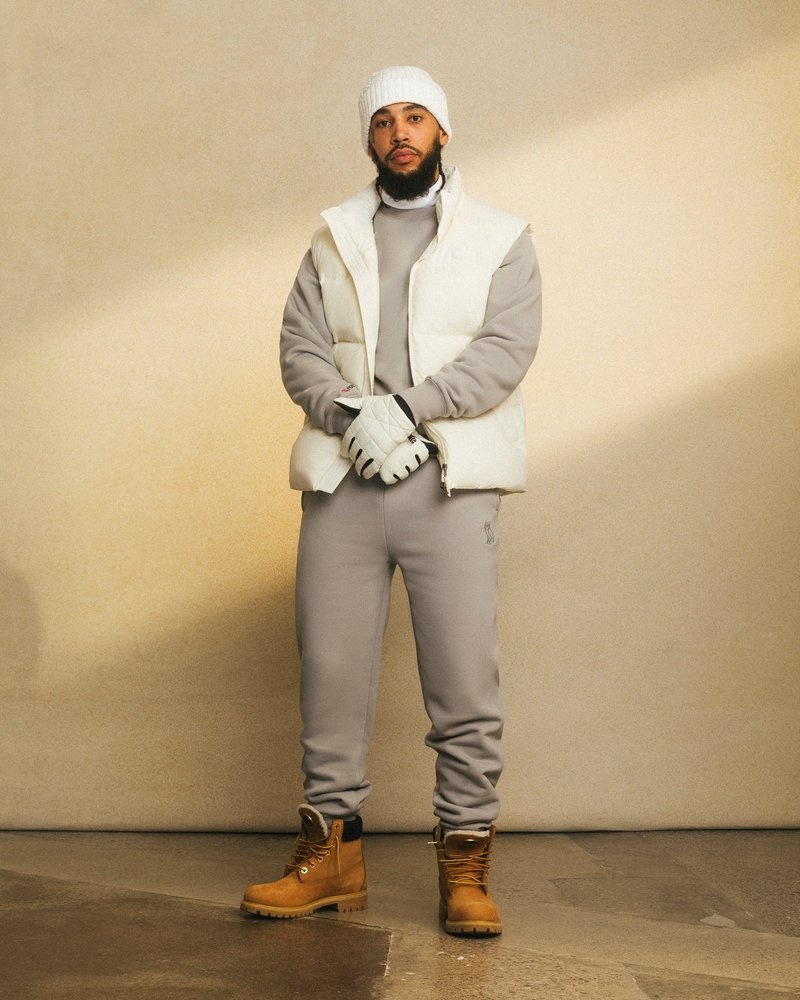 vêtements dextérieur gilet ovo bounce crème collection doctobre