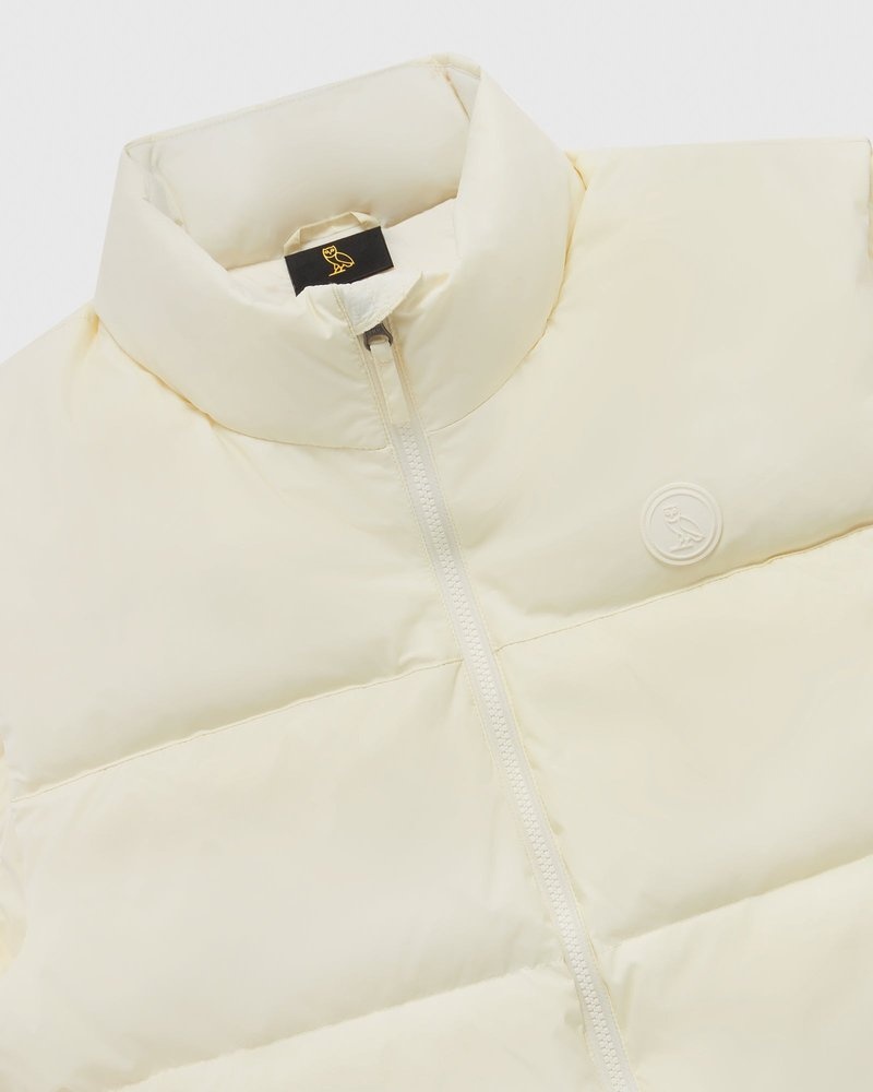 vêtements dextérieur gilet ovo bounce crème collection doctobre